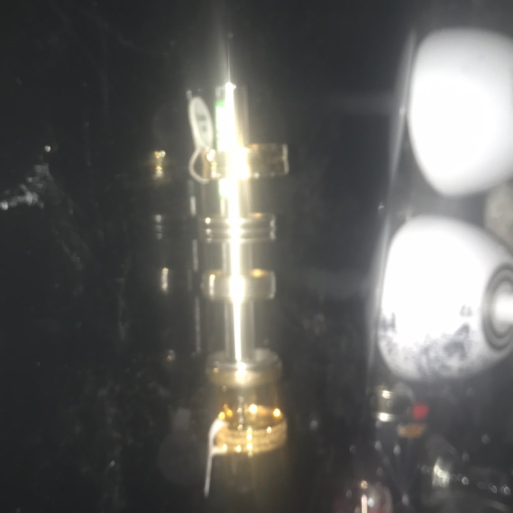 Gold and silver stainless steel